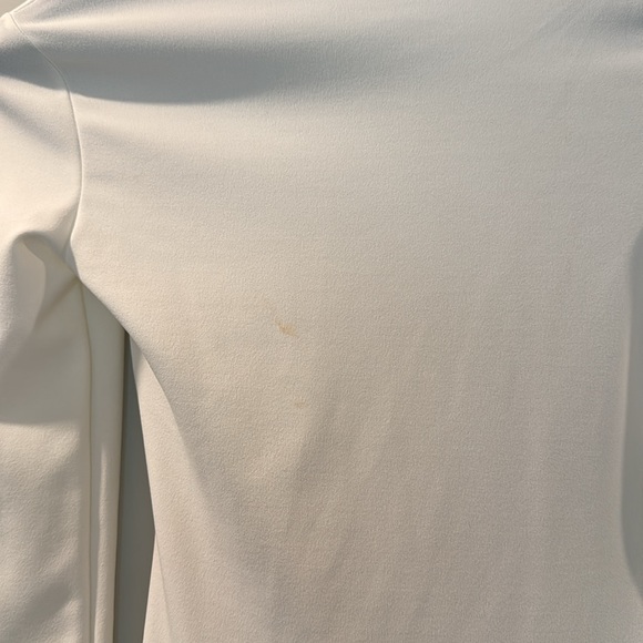 WHITE LONG SLEEVE MIDI DRESS SIZE 4 - Picture 8 of 8